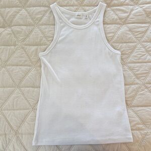 Aritzia Wilfred White Tank Top